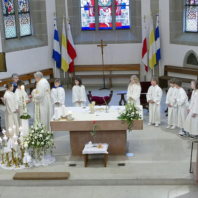 Dankgottesdienst der Kommunionkinder in St. Crescentius