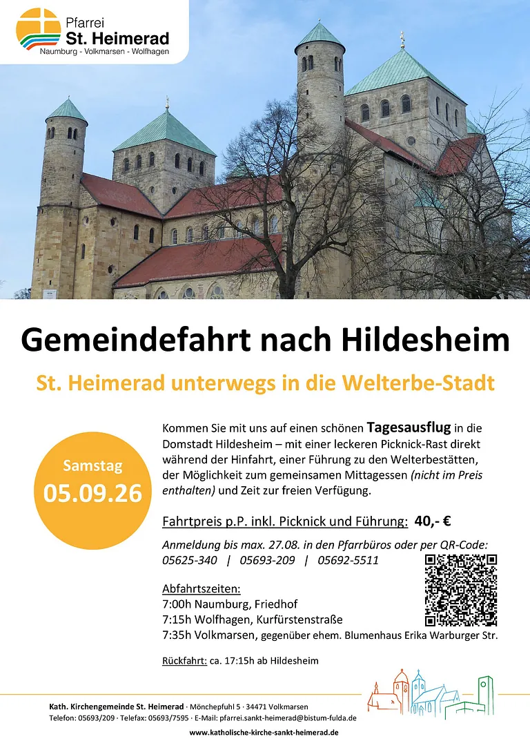 Gemeindefahrt nach Hildesheim