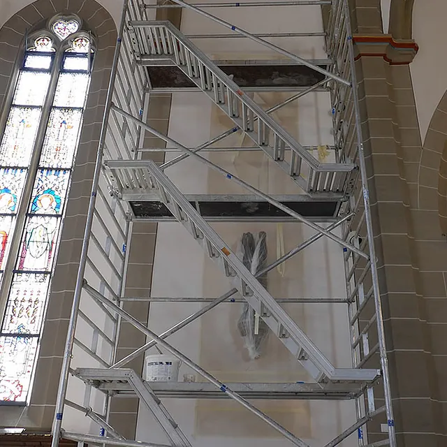 Malerische Spiegel in St. Crescentius