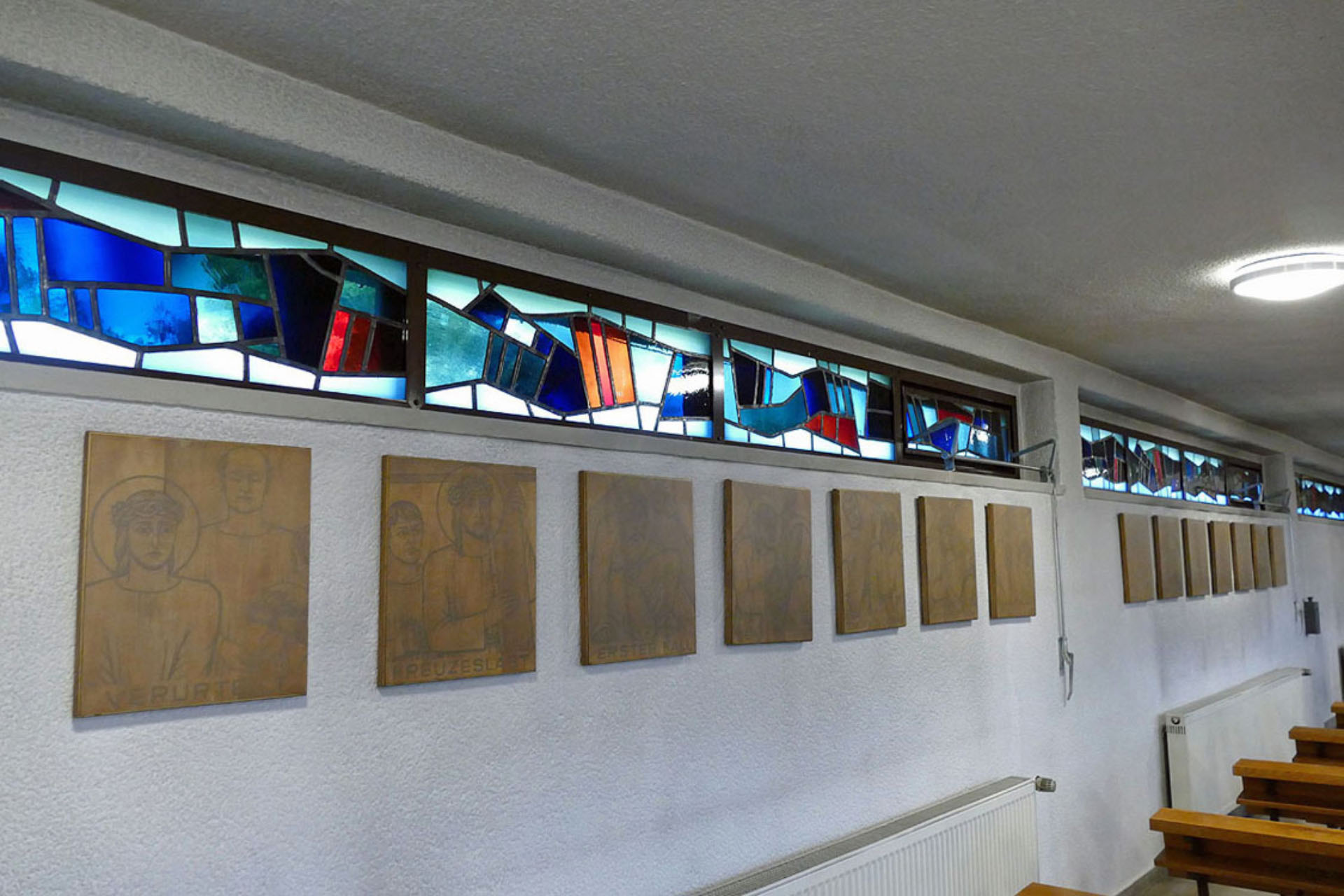 Der Kreuzweg in Sankt Maria