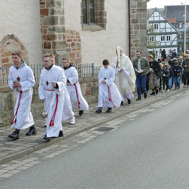 Lumen Christi - Auferstehungsmesse in St. Crescentius