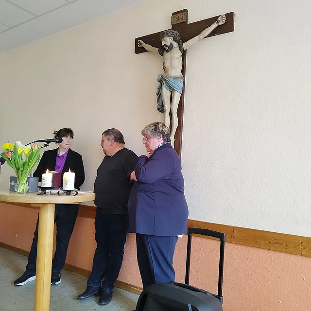 Verabschiedung von Pfarrsekretärin Eva Zahn