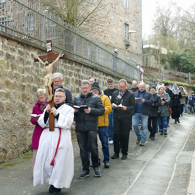 Karfreitagsprozession in Naumburg