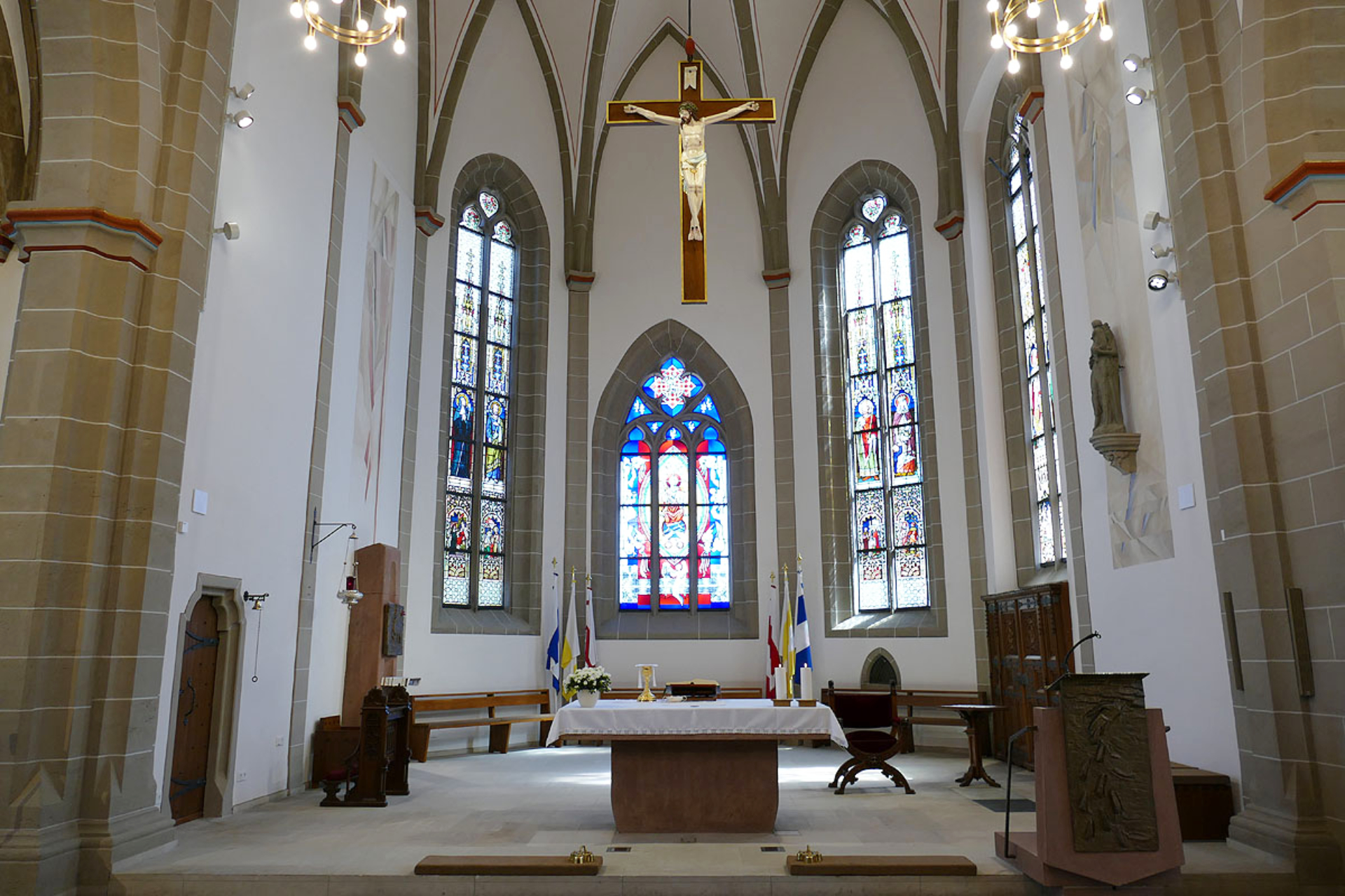 Abschluss der Arbeiten an der Innenrenovierung der Stadtpfarrkirche St. Crescentius