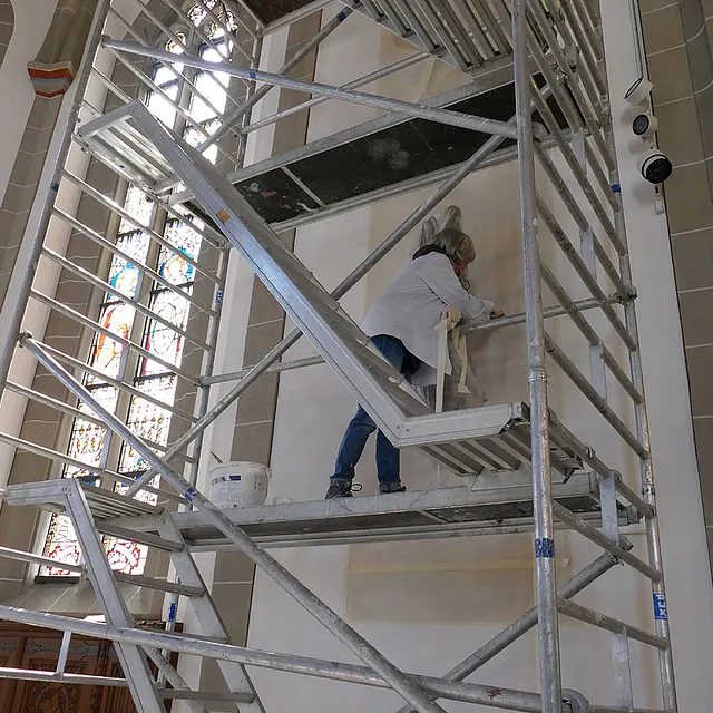 Malerische Spiegel in St. Crescentius