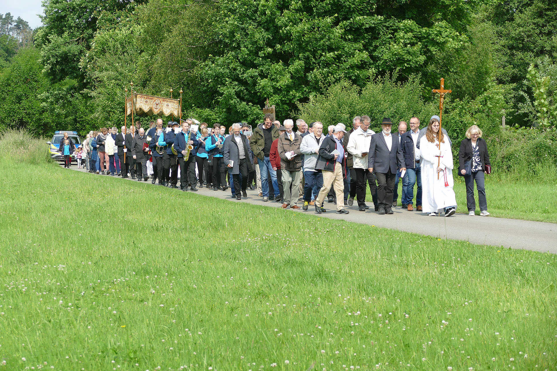 Bittprozession an Pfingstmontag in Naumburg