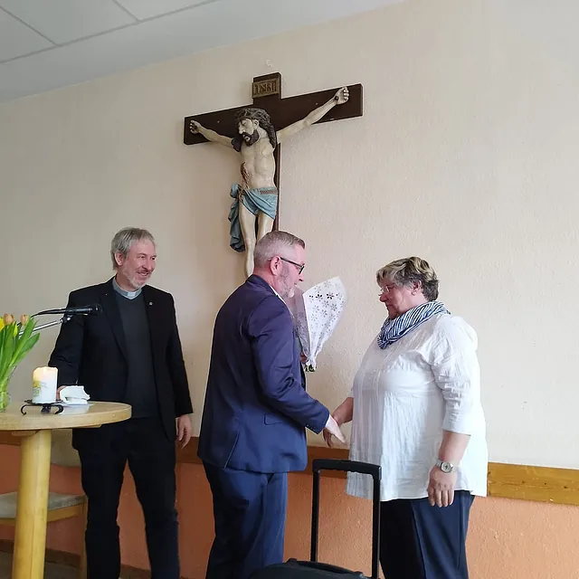 Verabschiedung von Pfarrsekretärin Eva Zahn