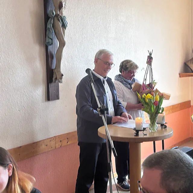 Verabschiedung von Pfarrsekretärin Eva Zahn