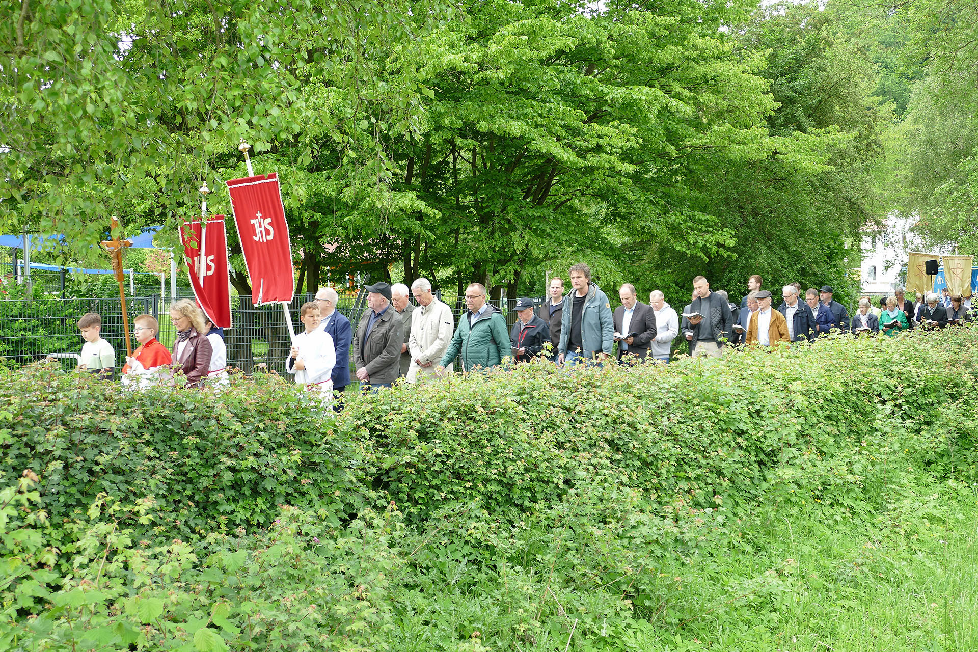 Bittprozession an Christi Himmelfahrt in Naumburg