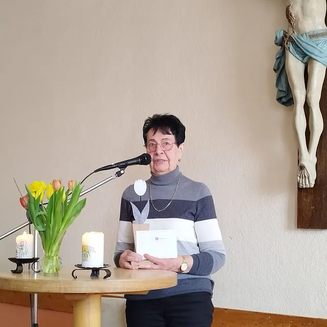 Verabschiedung von Pfarrsekretärin Eva Zahn