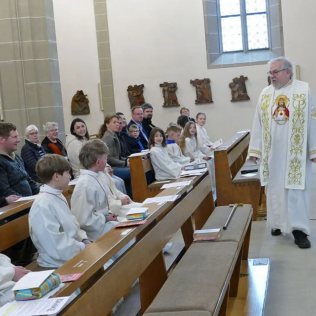 Dankgottesdienst der Kommunionkinder in St. Crescentius