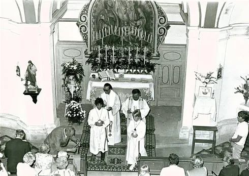 Wachsstockfest in der Weingartenkapelle