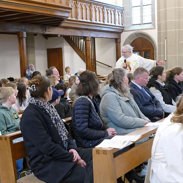 Dankgottesdienst der Kommunionkinder in St. Crescentius