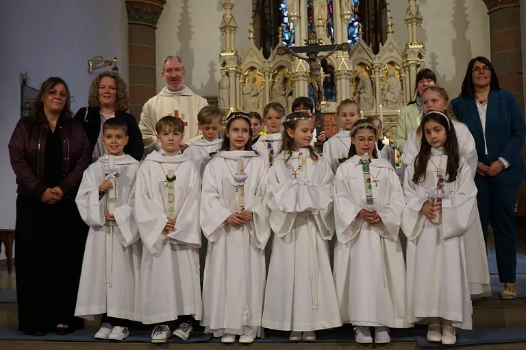 Erste Heilige Kommunion in St. Marien