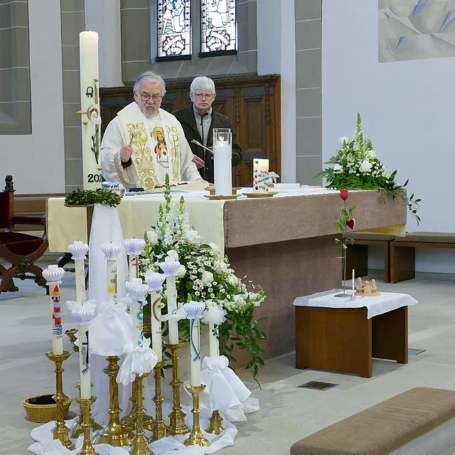 Dankgottesdienst der Kommunionkinder in St. Crescentius