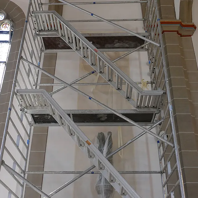 Malerische Spiegel in St. Crescentius