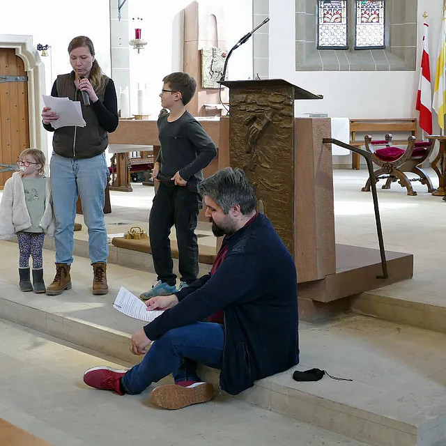 Familiengottesdienst „Wasser des Lebens“ in St. Cescentius