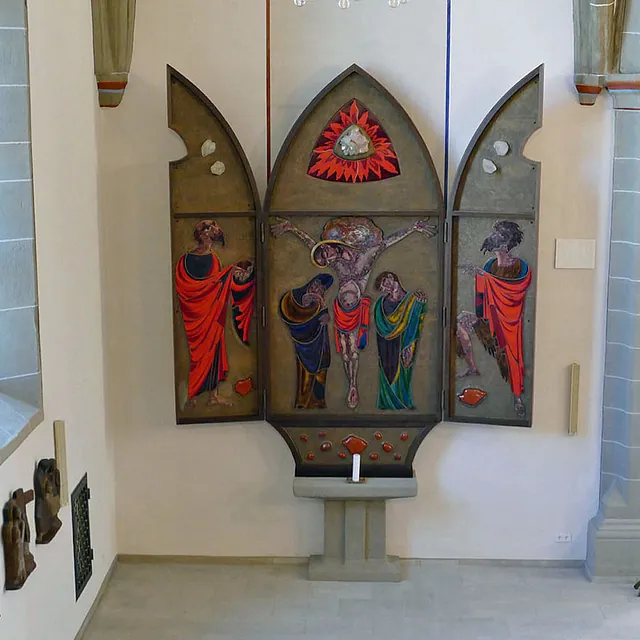 Malerische Spiegel in St. Crescentius