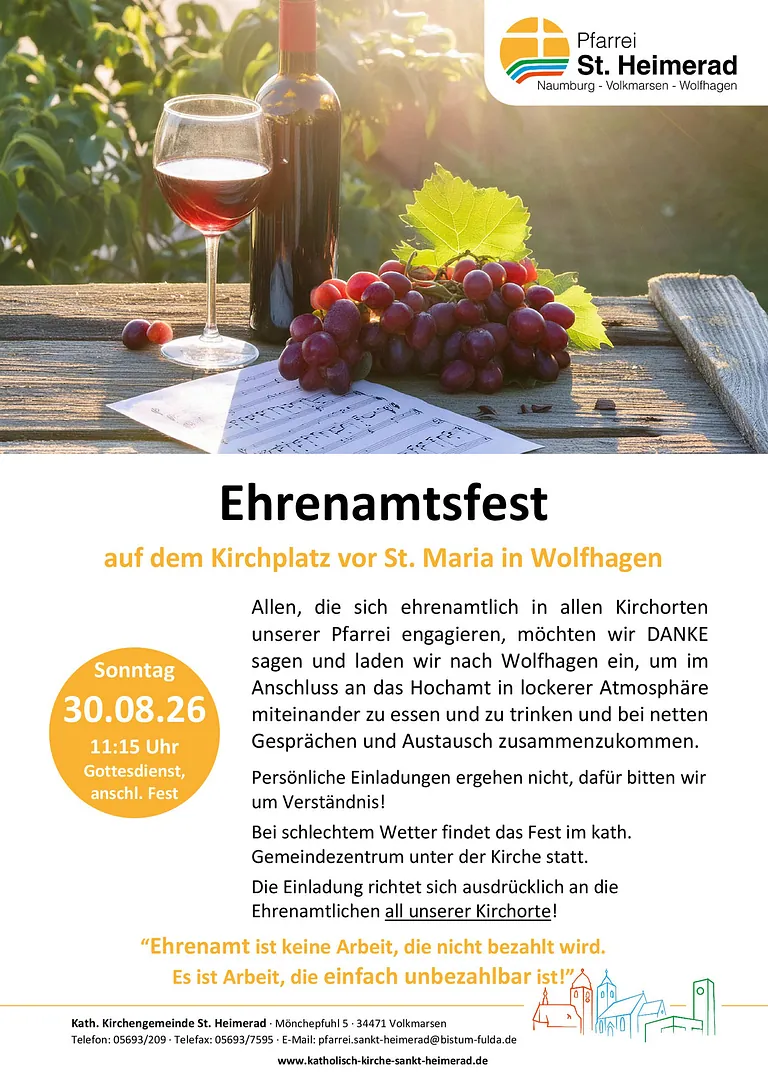 Ehrenamtsfest in Wolfhagen