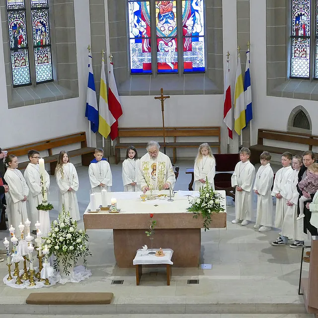 Dankgottesdienst der Kommunionkinder in St. Crescentius