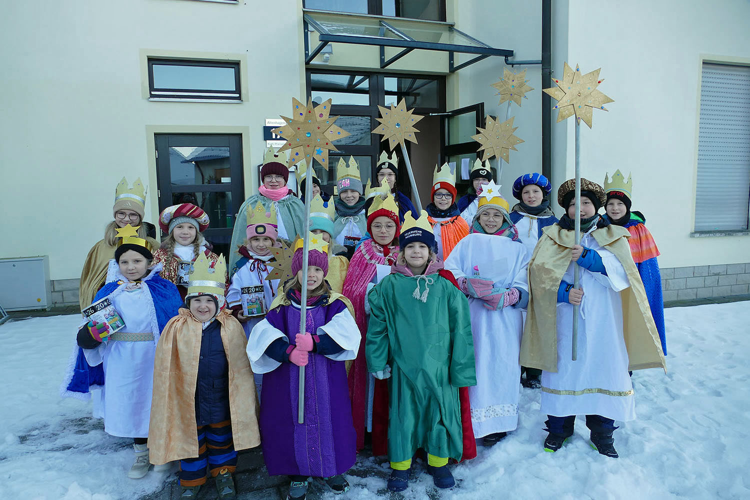 Sternsingeraktion in Naumburg 2025