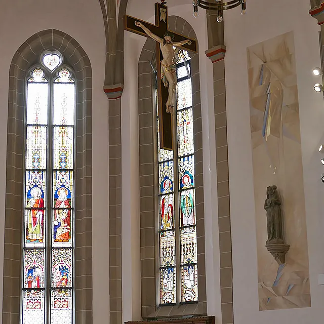 Malerische Spiegel in St. Crescentius