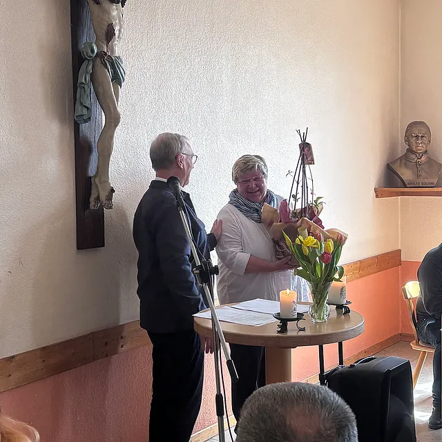 Verabschiedung von Pfarrsekretärin Eva Zahn