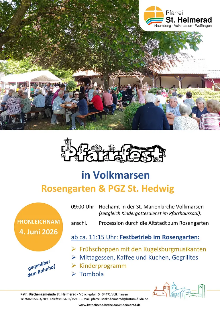 Pfarrfest in Volkmarsen