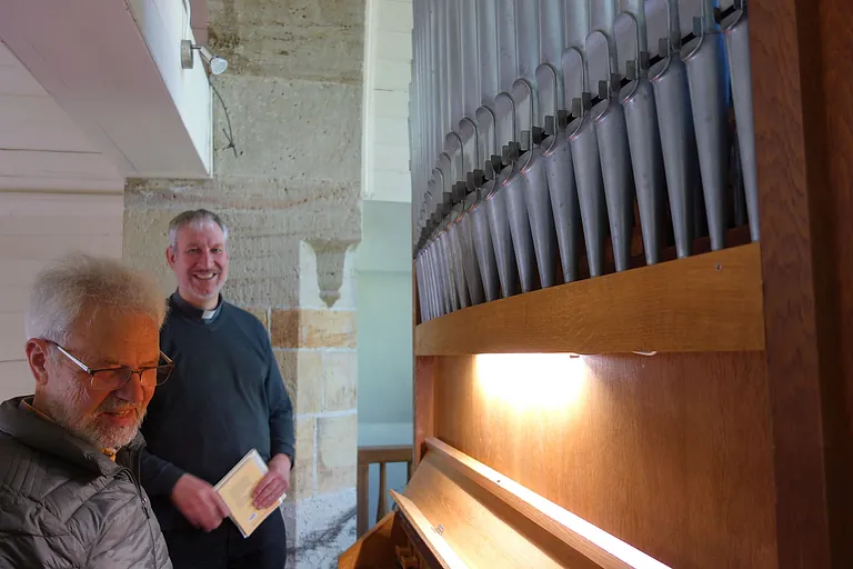 Neue Orgel in der Weingartenkapelle