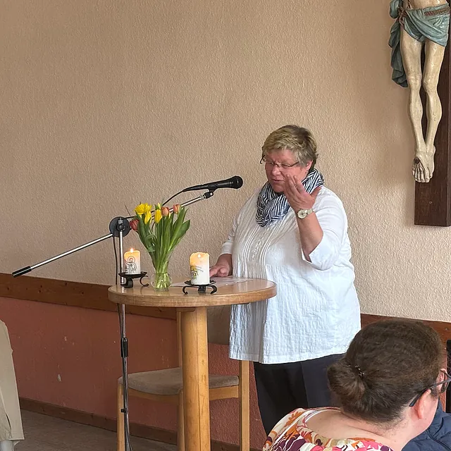 Verabschiedung von Pfarrsekretärin Eva Zahn