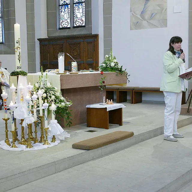 Dankgottesdienst der Kommunionkinder in St. Crescentius