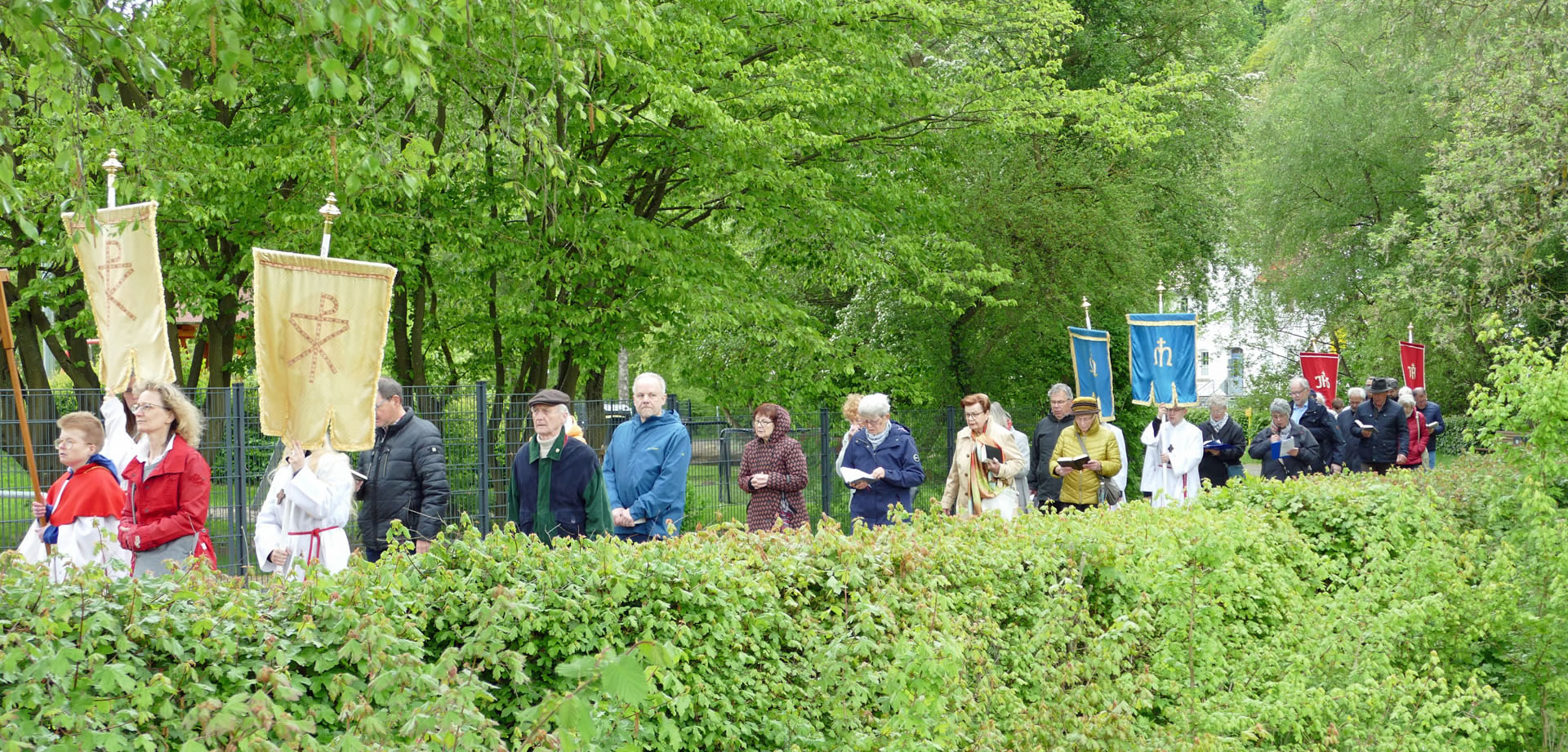 Bittprozession an Christi Himmelfahrt in Naumburg