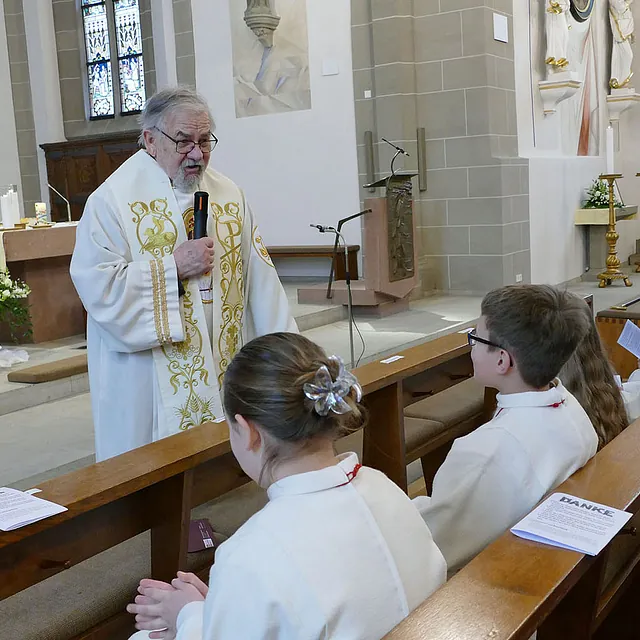 Dankgottesdienst der Kommunionkinder in St. Crescentius