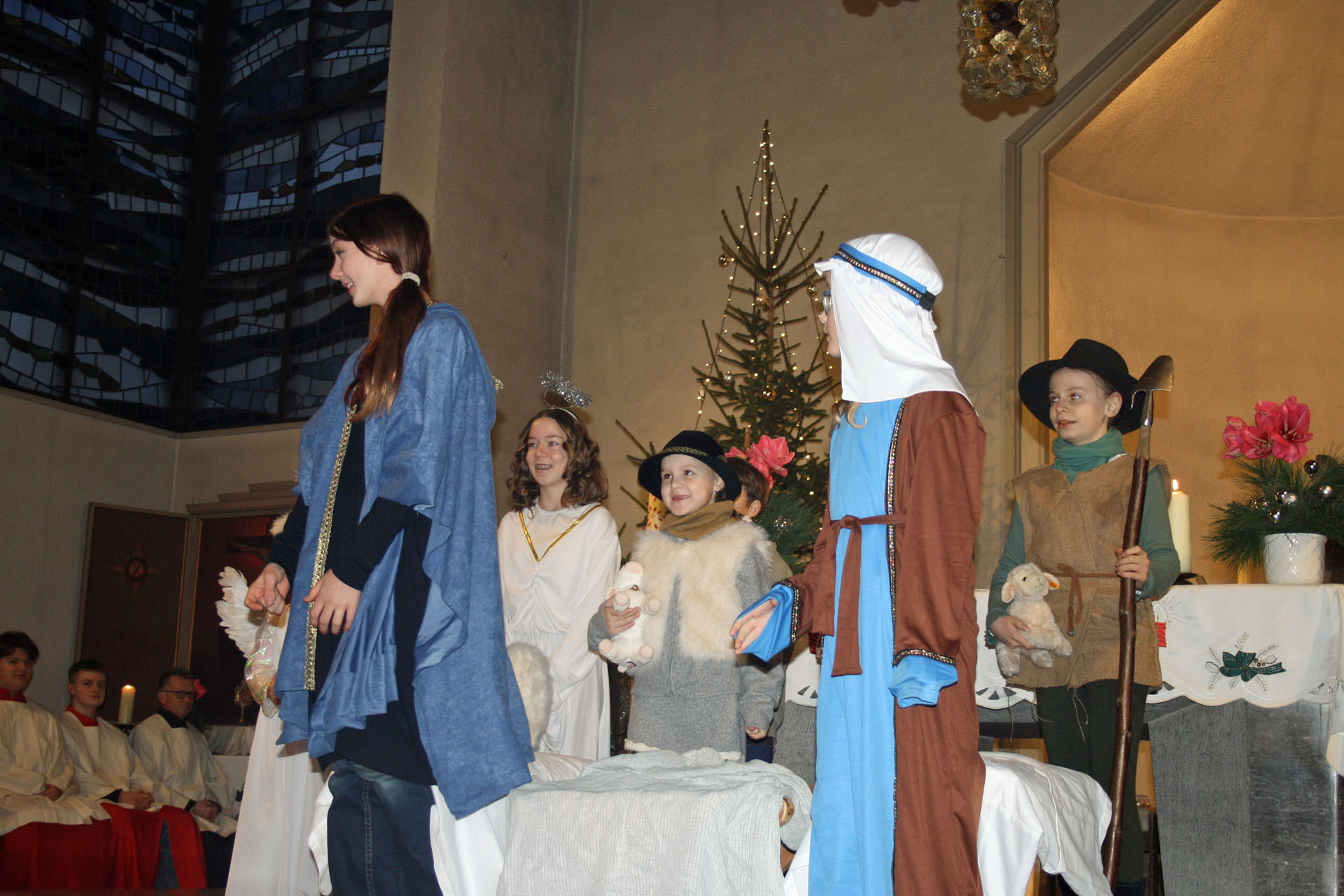 Christmette mit Krippenspiel