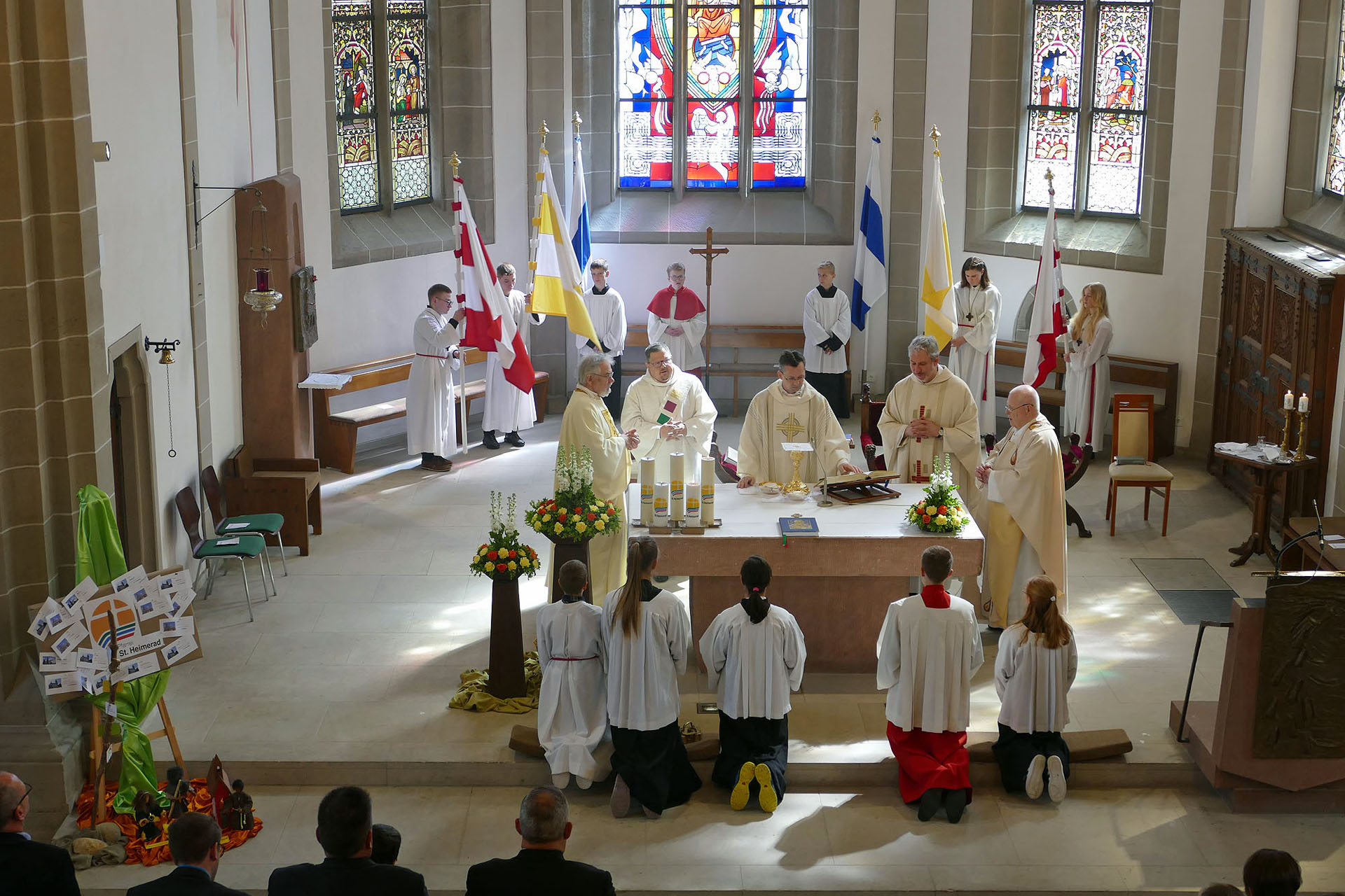 Gründungsgottesdienst der neuen Pfarrei St. Heimerad