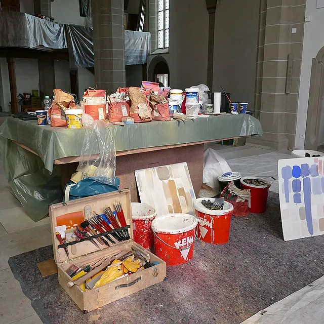 Malerische Spiegel in St. Crescentius