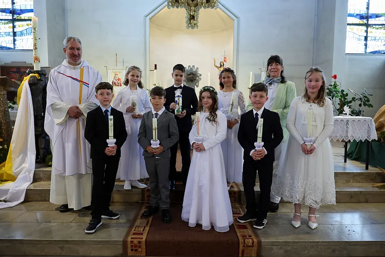 Erste Heilige Kommunion in St. Maria