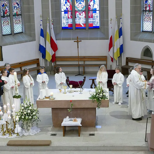 Dankgottesdienst der Kommunionkinder in St. Crescentius