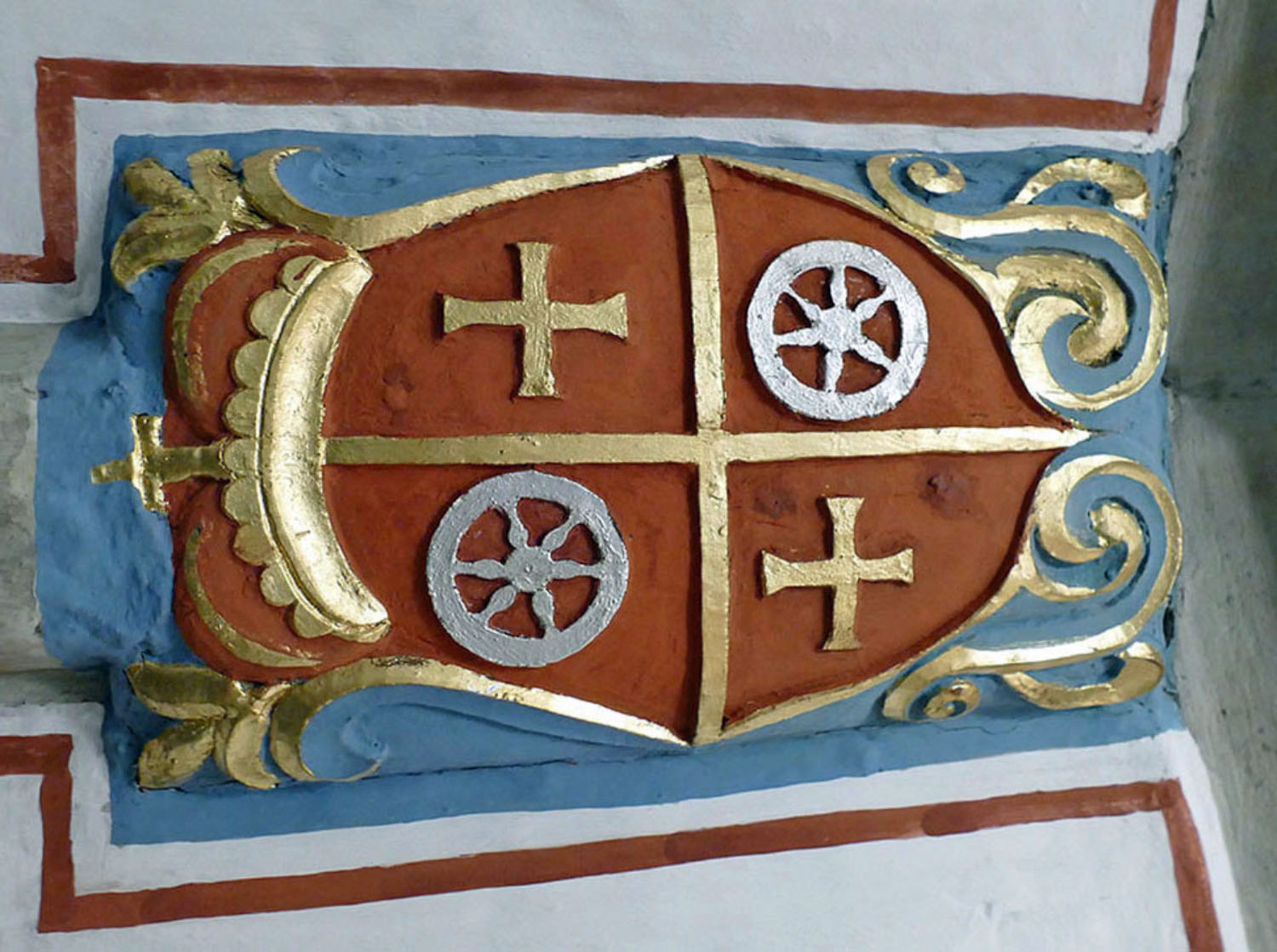 Das Kurfürstlisches Wappen in St. Crescentius