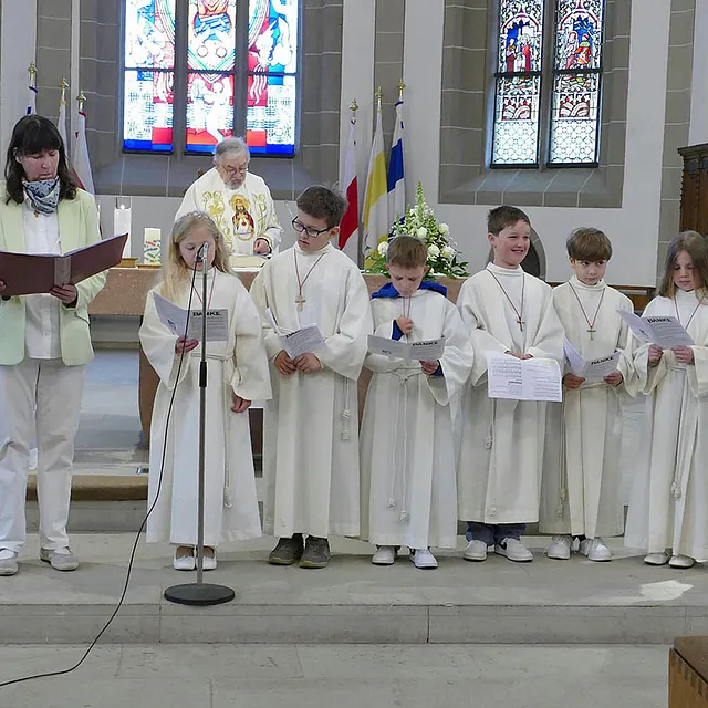 Dankgottesdienst der Kommunionkinder in St. Crescentius