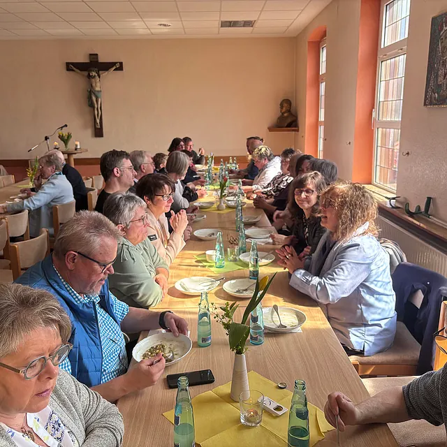 Verabschiedung von Pfarrsekretärin Eva Zahn