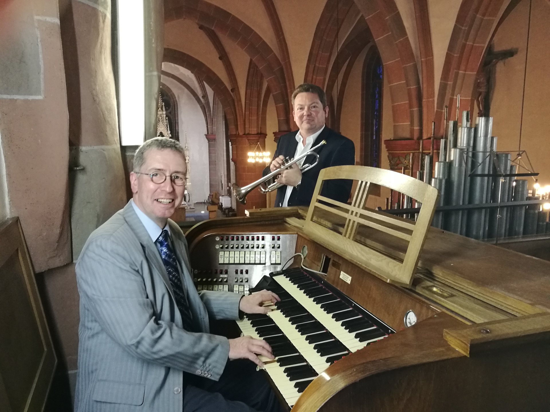 Musiker am Sonntagnachmittag