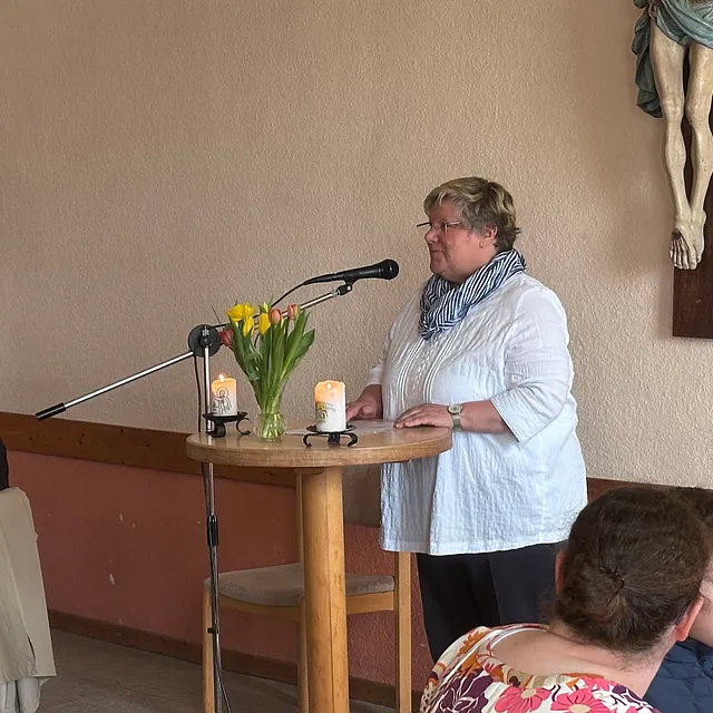 Verabschiedung von Pfarrsekretärin Eva Zahn