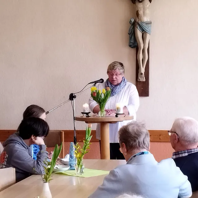 Verabschiedung von Pfarrsekretärin Eva Zahn