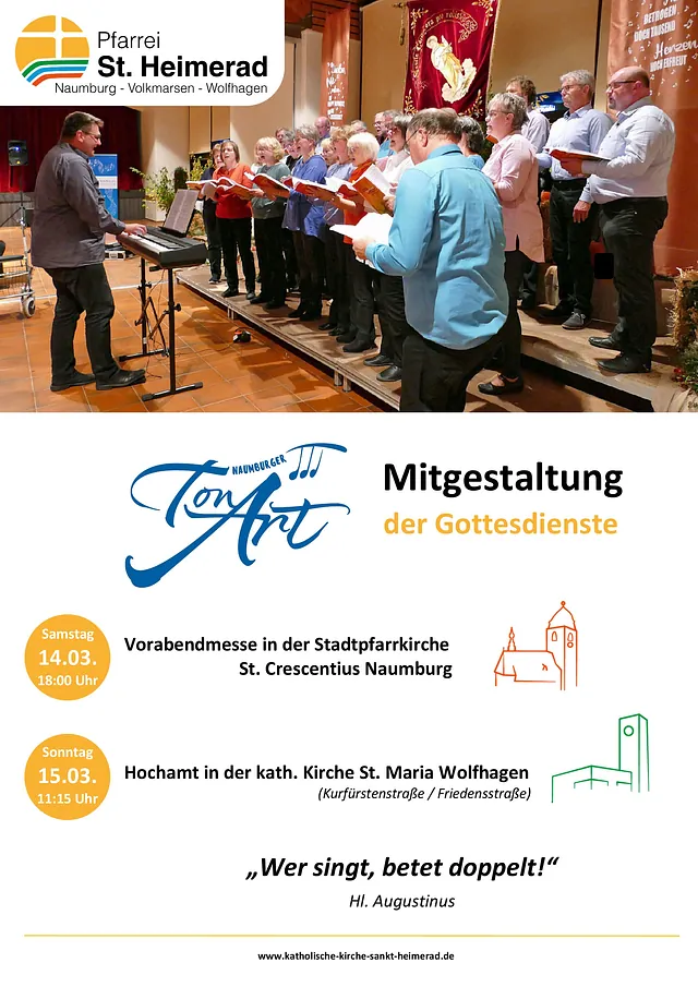 Naumburger TonArt Mitgestaltung von Gottesdiensten