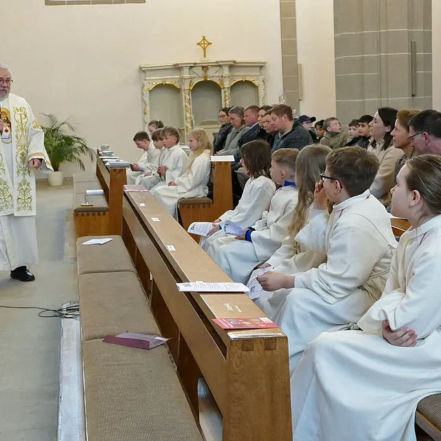 Dankgottesdienst der Kommunionkinder in St. Crescentius