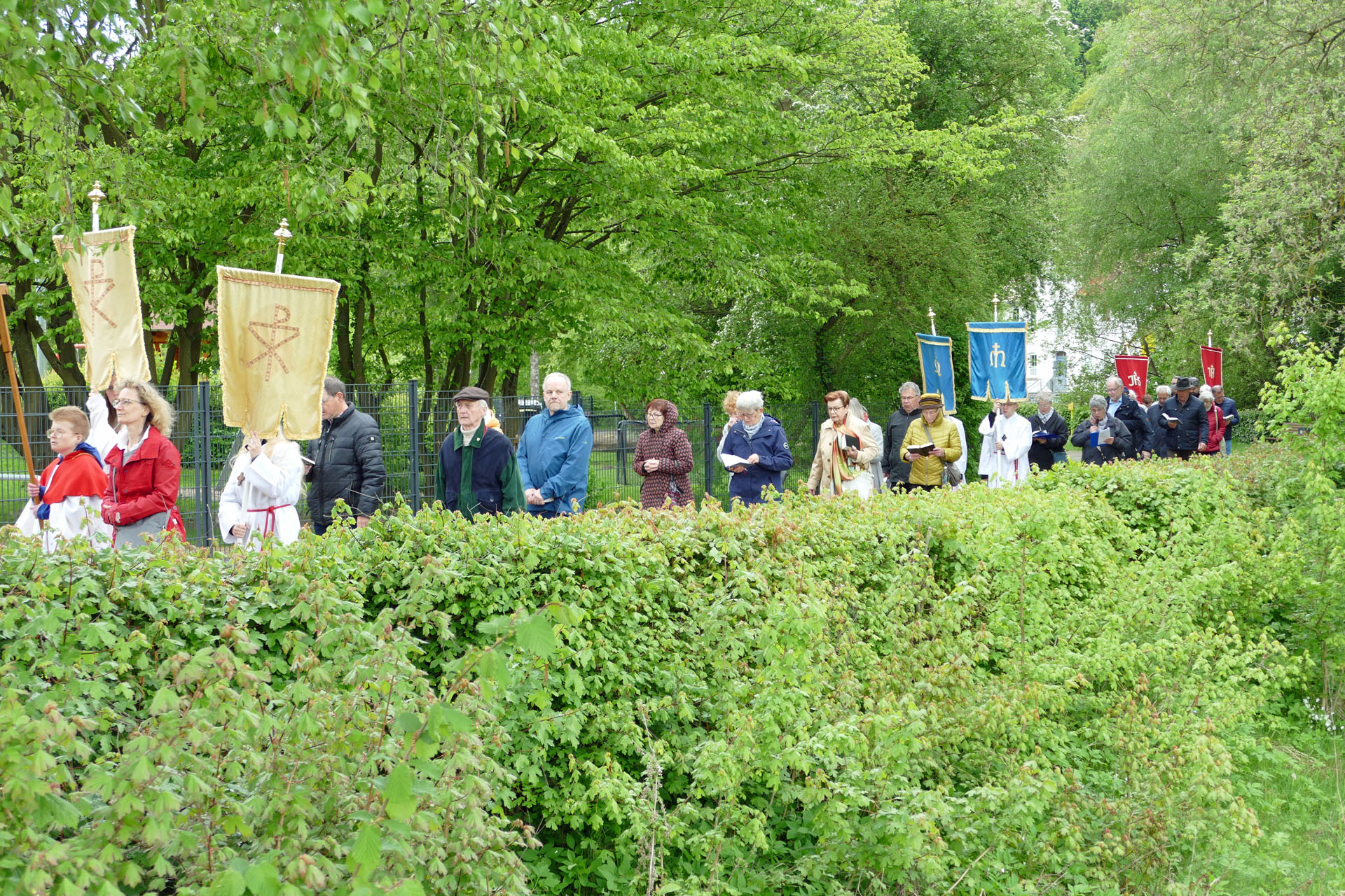 Bittprozession an Christi Himmelfahrt in Naumburg